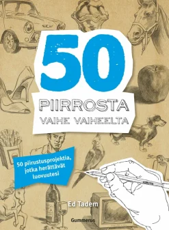 50 piirrosta vaihe vaiheelta