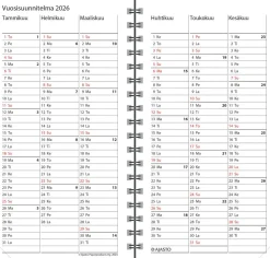 Agenda Plan, musta 2026