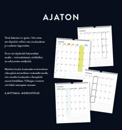 Ajaton seinäkalenteri