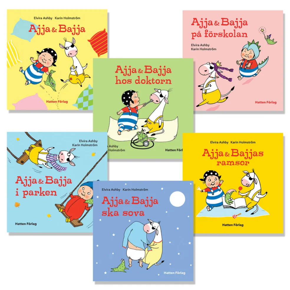 Ajja & Bajja - Språkstimulerande bokpaket