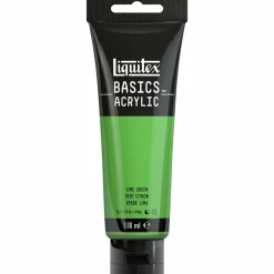 Akryyliväri 118ml 222 Lime Green Liquitex Basics Acrylic