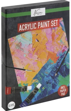 Aloituspakkaus Akryylimaalaus