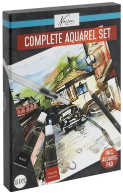 Aloituspakkaus Akvarellimaalaus