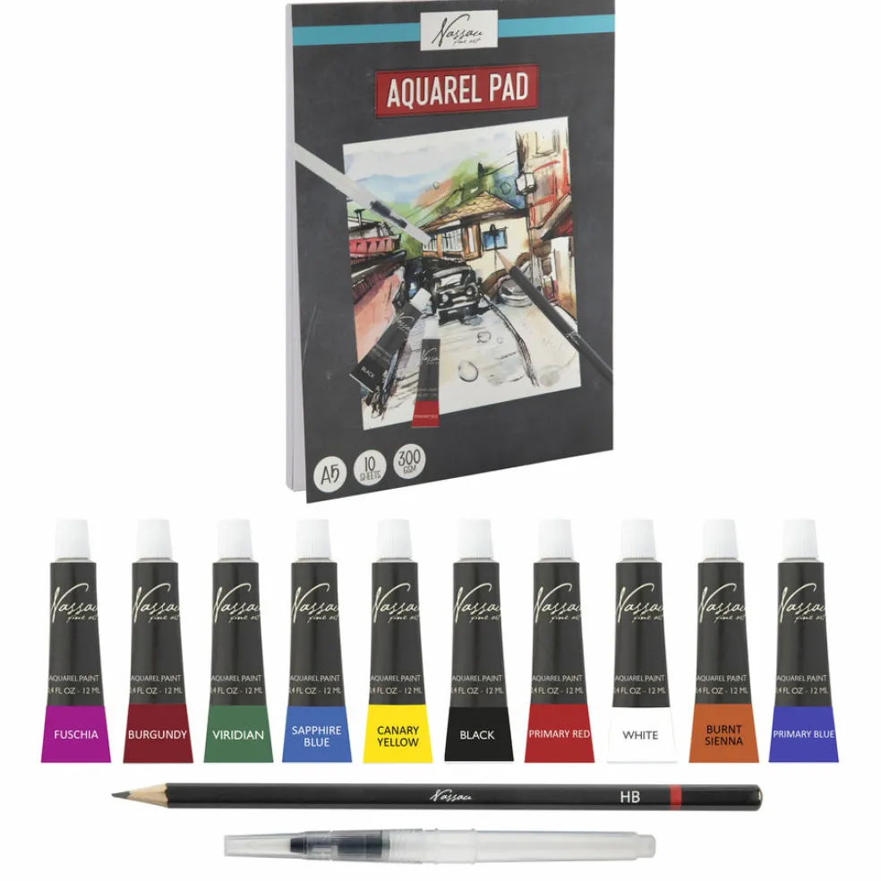 Aloituspakkaus Akvarellimaalaus