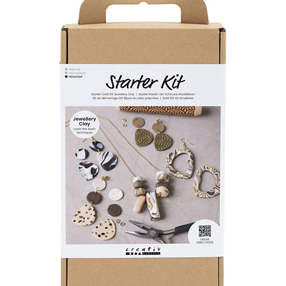 Aloituspakkaus koruaskartelu polymerimassa