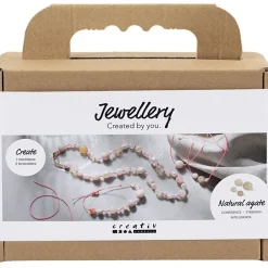 Askartelupakkaus kaulakoru ja rannekoru pinkki