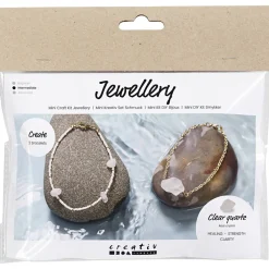 Askartelupakkaus vuorikristallirannekoru