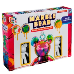 Askartelusetti avaimenperä Marble bear