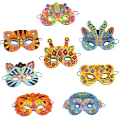 Askartelusetti eläinnaamiot Djeco