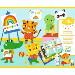 Askartelusetti kollaasi minun päiväni Djeco