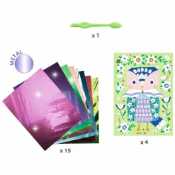 Askartelusetti raaputuskuvat söpöt eläimet Djeco