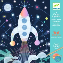 Askartelusetti raaputuskuvat avaruus Djeco