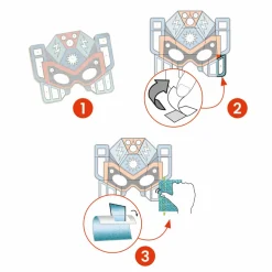 Askartelusetti robottinaamiot Djeco