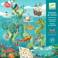 Askartelusetti siirtokuvat meri Djeco