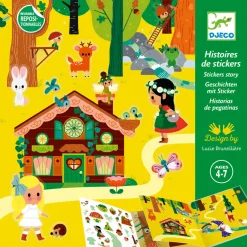 Askartelusetti siirtokuvat satumetsä Djeco