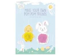 Askartelusetti, tee omat pompomystäväsi tipu/pupu