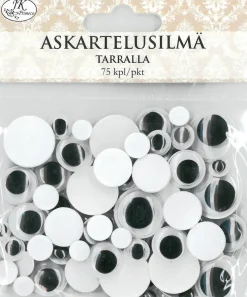 Askartelusilmät 75kpl eri kokoja