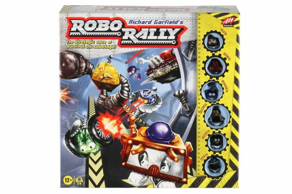 Avalon Hill Robo Rally game (englanti)