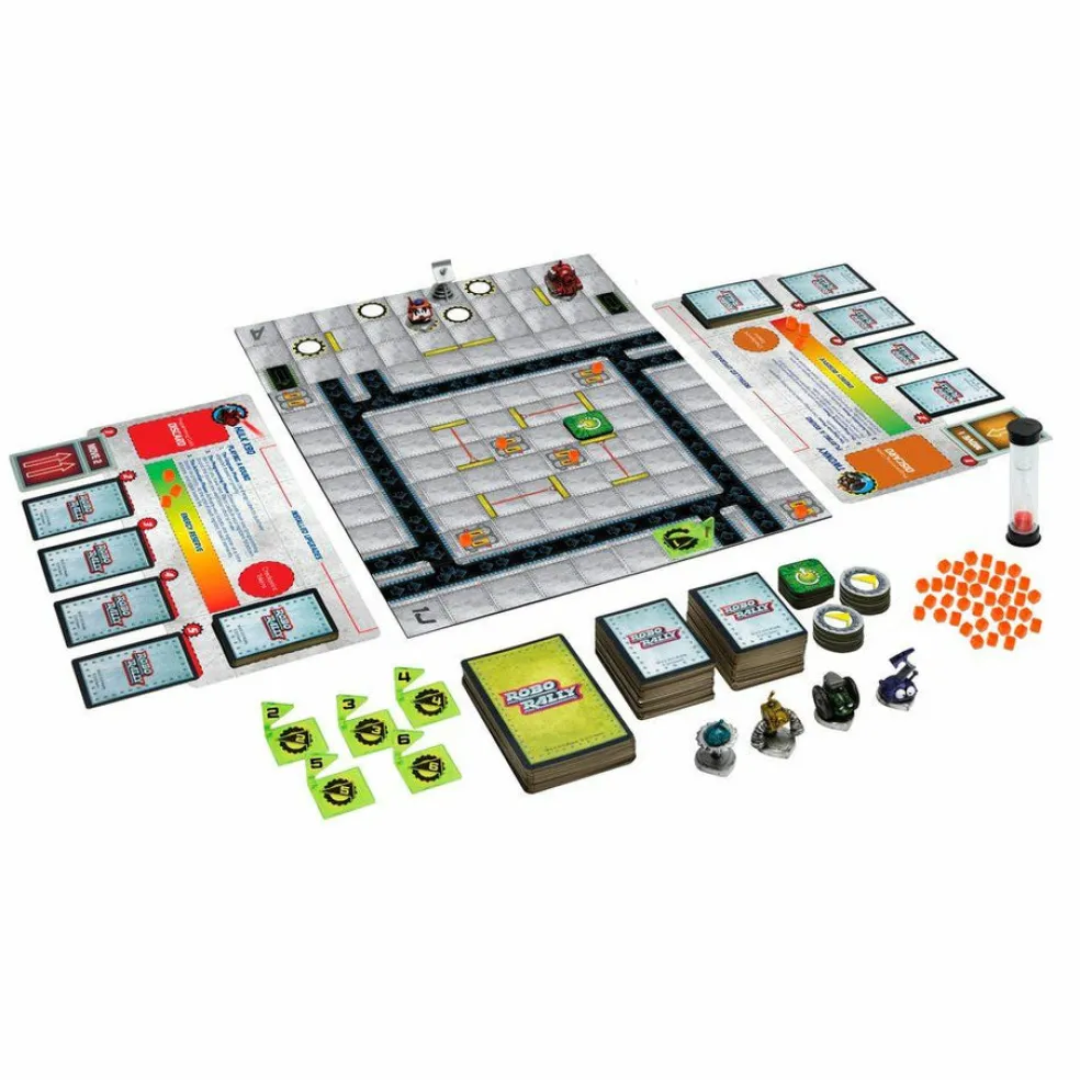 Avalon Hill Robo Rally game (englanti)