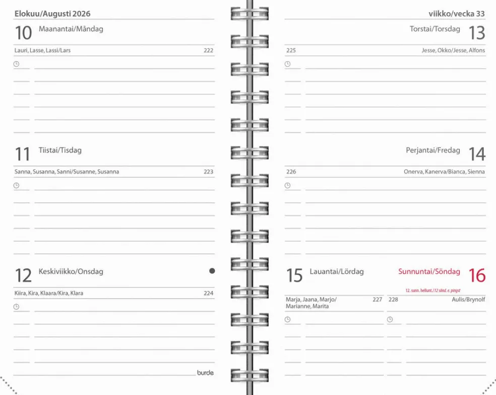 Basic Compact 2025-2026, sininen