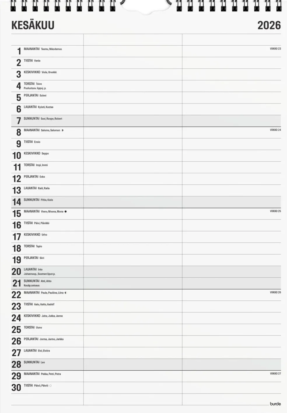 Black and white 2 kolumner 2026