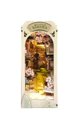 Book Nook Robotime, Falling Sakura 3D