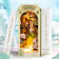 Book Nook Robotime, Falling Sakura 3D