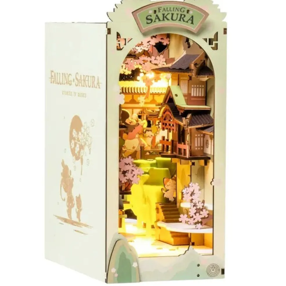 Book Nook Robotime, Falling Sakura 3D