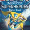 Build Your Own Superheroes Sticker Book