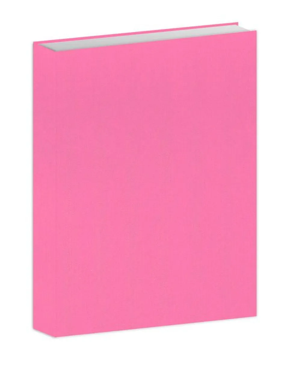 Bujo-muistikirja pinkki kangas