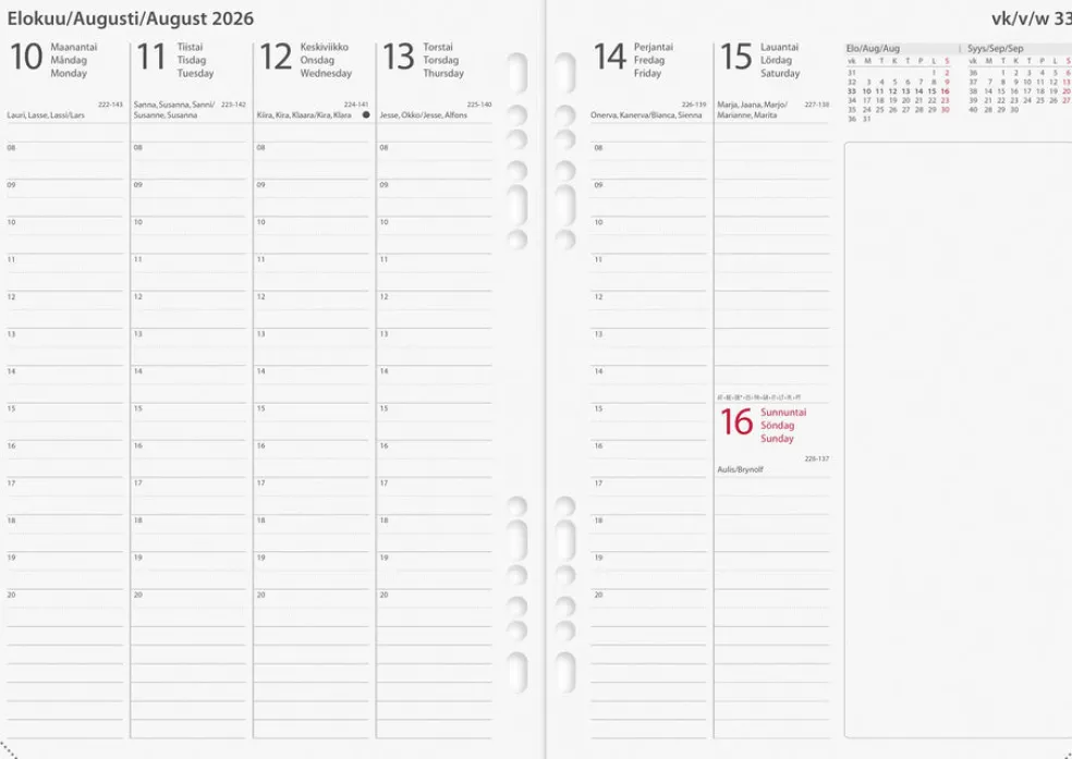 Business kalenteripaketti 12 kk 2026