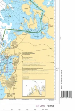Carta Marina harjoitusmerikartta 1001, 1:50 000