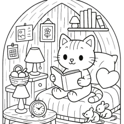 Cozy Coloring: Leppoisia hetkiä