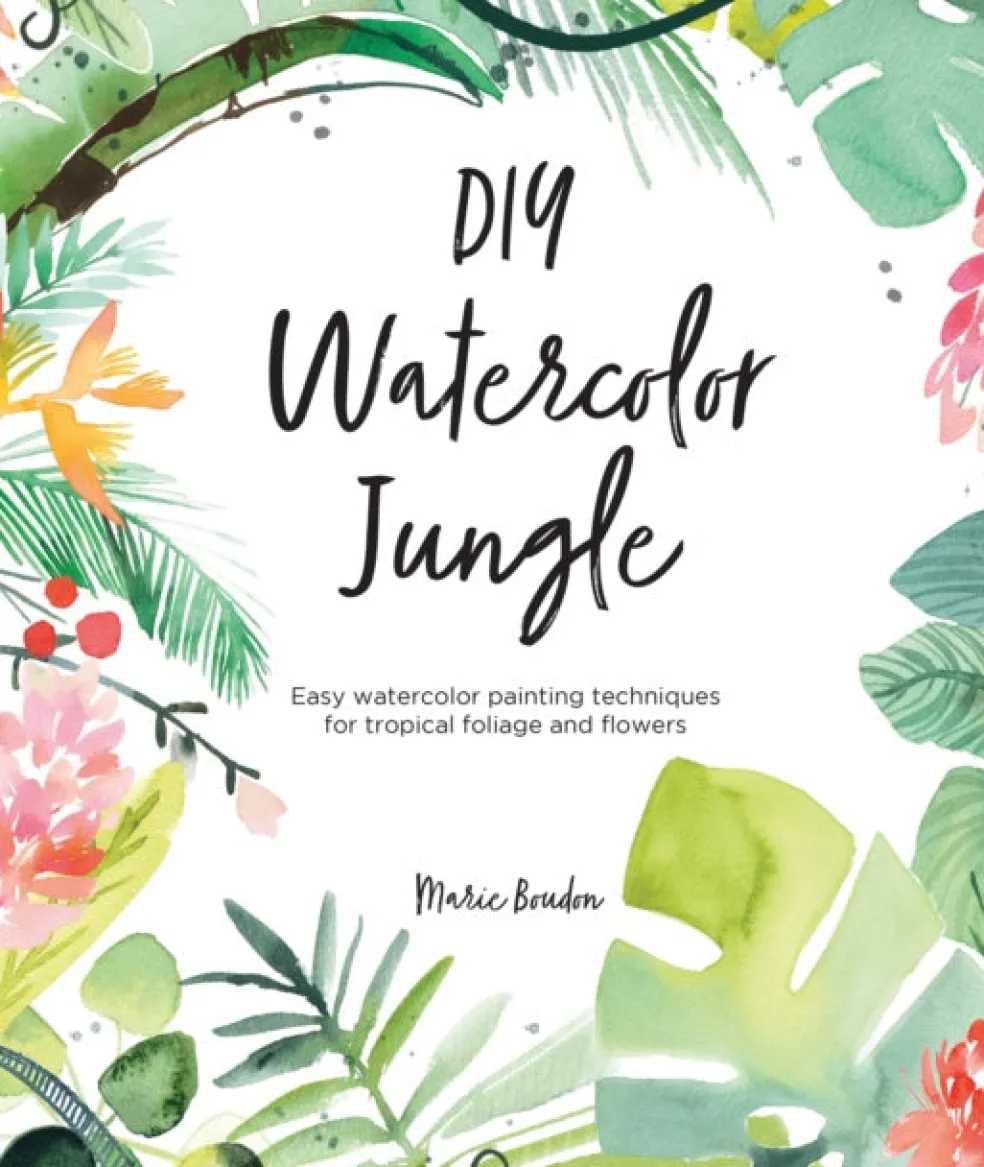 DIY Watercolor Jungle