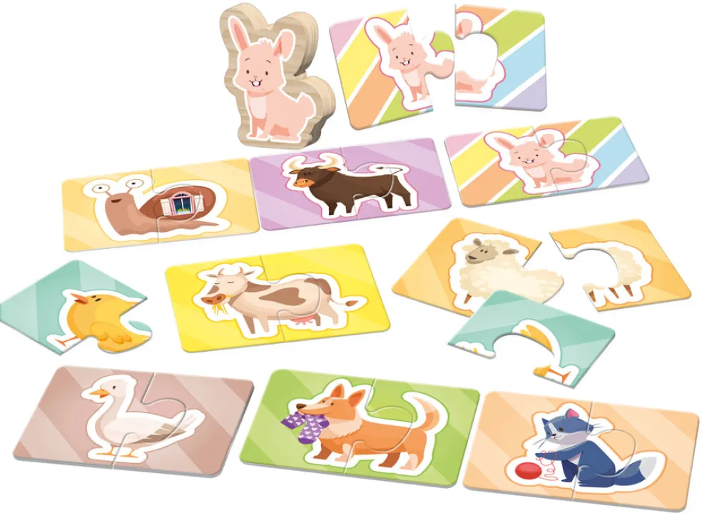 Eläinystävät Opetellaan-peli