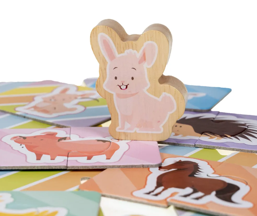 Eläinystävät Opetellaan-peli