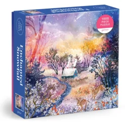 Enchanted Snowfall 1000 Piece Puzzle