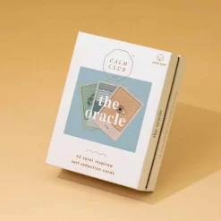 Ennustuskortit Calm Club 42 korttia ja opaskirja, englanti