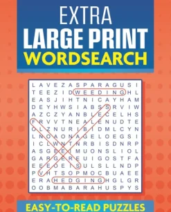 Extra Large Print Wordsearch