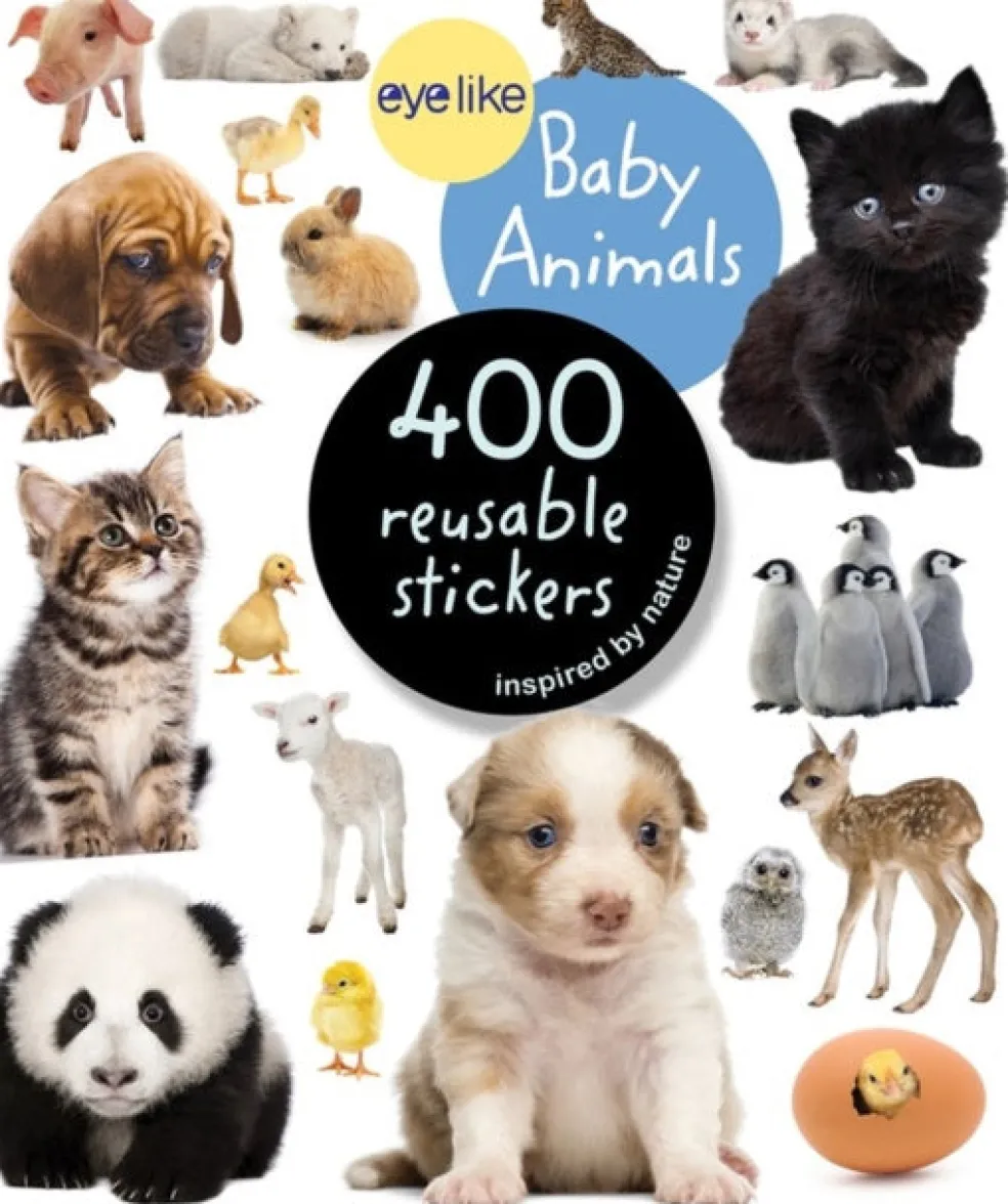 Eyelike Stickers: Baby Animals