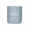 Favourite Cup Hope Design Letters, vaaleansininen