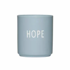 Favourite Cup Hope Design Letters, vaaleansininen