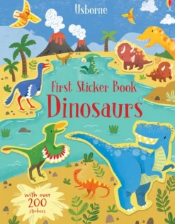 First Sticker Book Dinosaurs