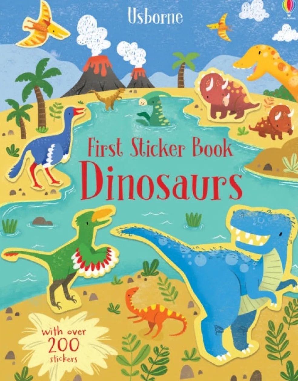 First Sticker Book Dinosaurs