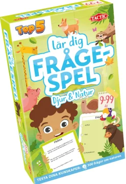 Frågespel Tactic Lär dig Frågespel Djur och Natur