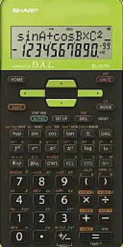 Funktiolaskin Sharp EL-531 THB vihreä