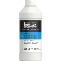 Gesso kirkas Transparent 473ml Liquitex