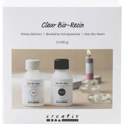 Hartsi läpinäkyvä, 2x150 ml