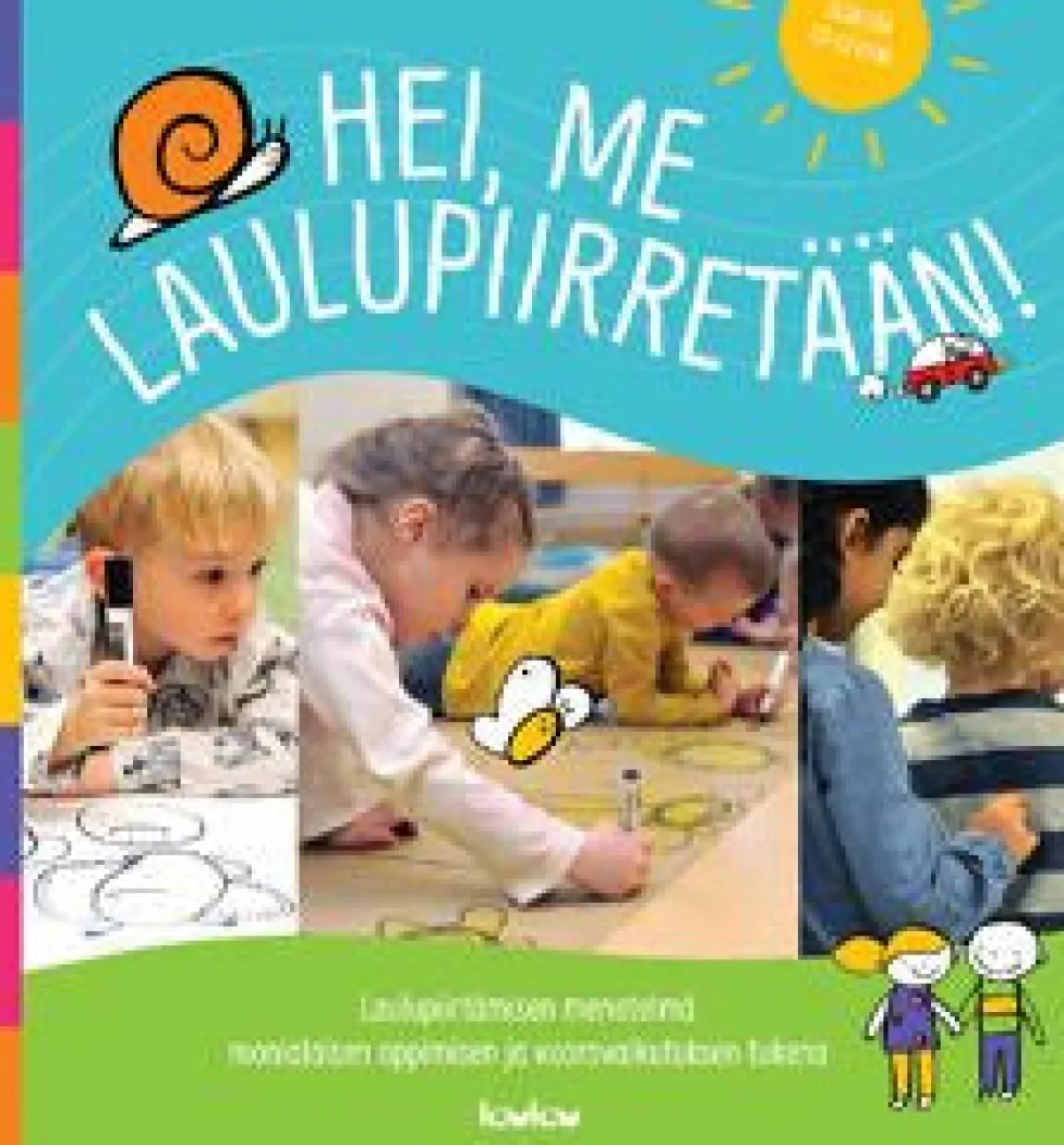 Hei, me laulupiirretään! (+cd)