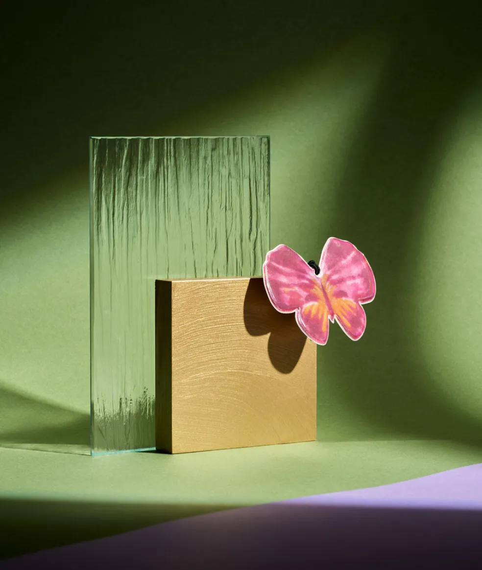 Heijastin Kajo Perhonen Pink